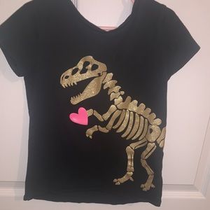 Girls Super Cut Dino Graphic Tee Size 7